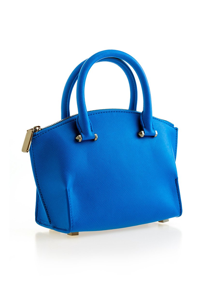 aurora luxe leather tote bag
