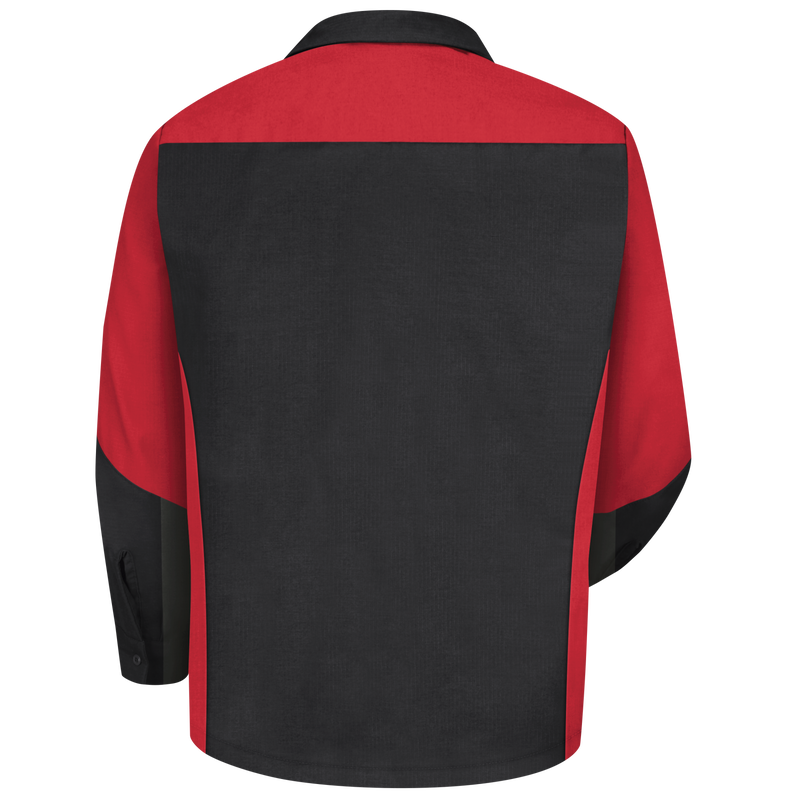 long red shirt